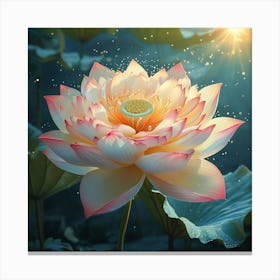 Lotus Flower 10 Canvas Print