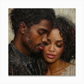 Echantedeasel 93450 African American Black Love Stylize 850 De068601 76f7 41af 9219 42434bc53094 Canvas Print