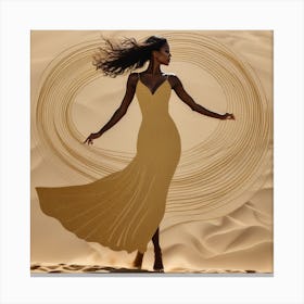 Golden Sands Canvas Print