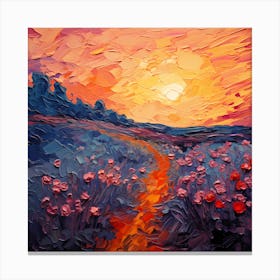 Sunrise Palette Reverie Canvas Print