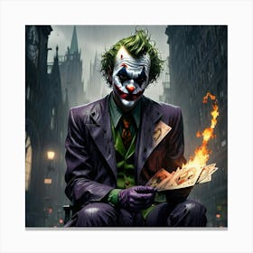 Joker 243 Canvas Print