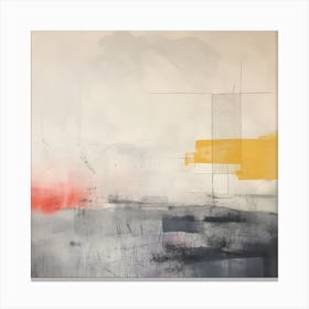 The Melody And Vibes Contemporary Landscape 7 Canvas Print