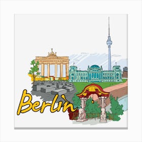 Berlin Canvas Print