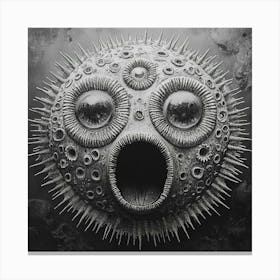 Arachnid Face Canvas Print