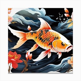 Koi Fish 15 Canvas Print