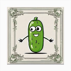 Pickle 4 Canvas Print