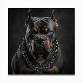 Dog Portrait 1 Canvas Print