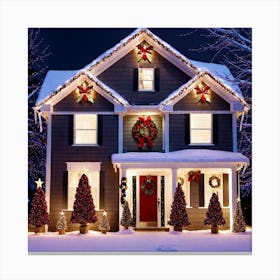 Christmas Decorations 4 Canvas Print