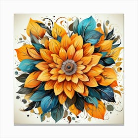 Sunflower 17 Canvas Print