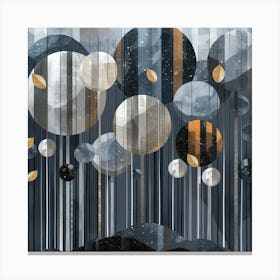 Moons And Stars Canvas Print Canvas Print