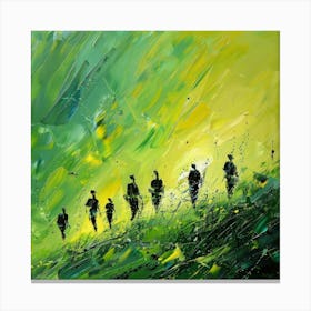 Irish Regiment Canvas Print