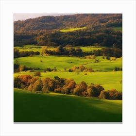 Autumn Landscape - Autumn Stock Videos & Royalty-Free Footage Canvas Print