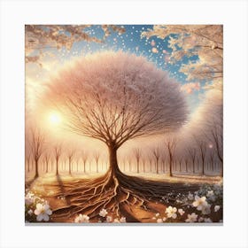 Tree Of Life 33 Canvas Print