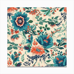 Floral Pattern Canvas Print