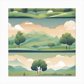 Landscapes 1 Canvas Print