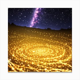 Spiral Galaxy Canvas Print