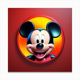 Mickey Mouse 2 Canvas Print