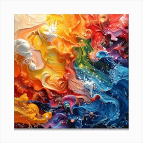 Abstract Painting 37 Canvas Print