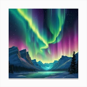 Aurora Borealis 2 Canvas Print