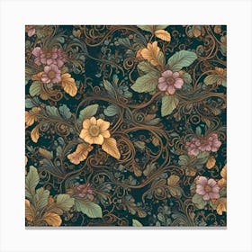 Floral Pattern Canvas Print