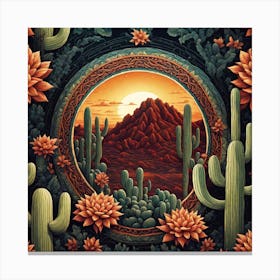 Cactus Cactus Canvas Print