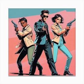 Pulp Fiction Dance Art Prints (19) Canvas Print