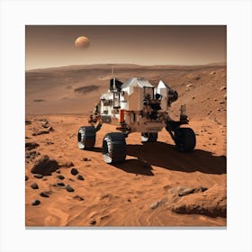 Mars Rover 1 Canvas Print