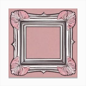 Pink Frame 2 Canvas Print