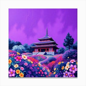 Asian Garden 6 Canvas Print