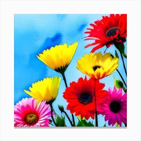 Lucky flowers 6 Canvas Print