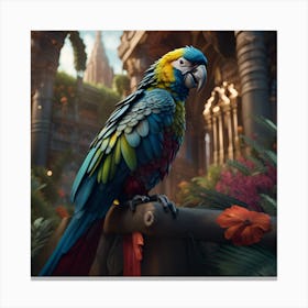 Parrrot Canvas Print