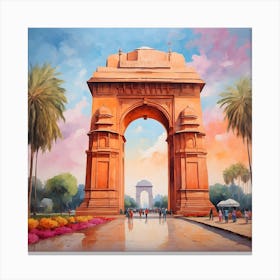 India Gate 1 Canvas Print