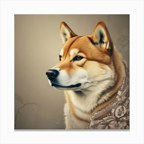 Shiba Inu 40 Canvas Print