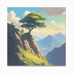 Lone Tree 8 Canvas Print