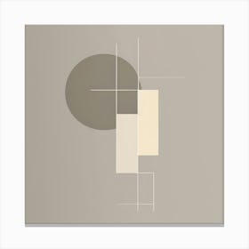 Intangible Modernism Canvas Print