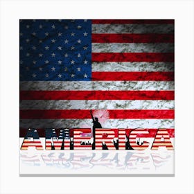 America,Pennsylvania design HD.1 Canvas Print