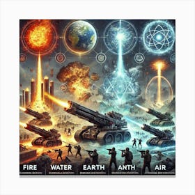 Elemental Artillery Adaptability Canvas Print