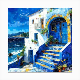 Seaside Near Me - Seaside Chateau Canvas Print