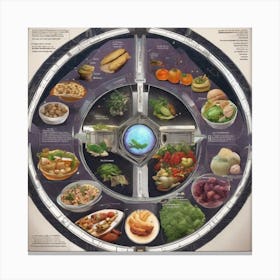 Star Trek Food Canvas Print