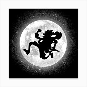 Moonlight Sun God Nika Canvas Print