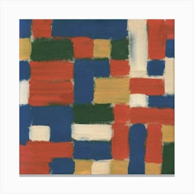 Abstract Squares Canvas Print