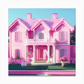 Barbie Dream House (449) Canvas Print