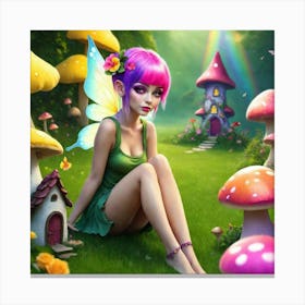 Enchanted Fairy Collection 34 Canvas Print