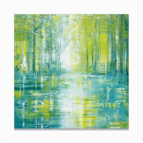 'Green Forest' 1 Canvas Print