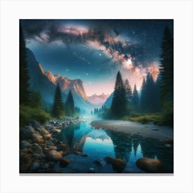 Milky Way 13 Canvas Print