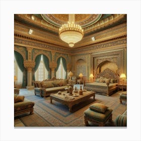 Islamic Bedroom Canvas Print