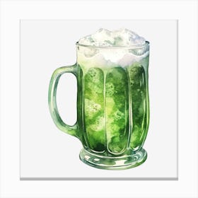 St Patrick'S Day Beer 16 Canvas Print
