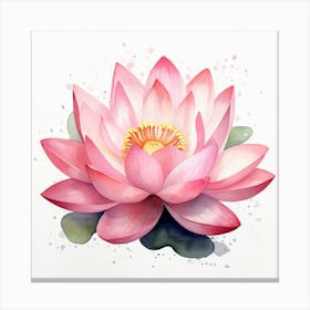 Lotus8 Canvas Print