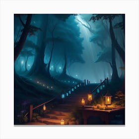 Veil Of Illusion Canvas Print