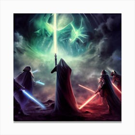 Force Battle 2 Canvas Print